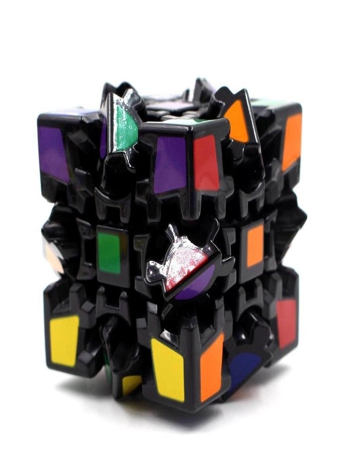 Magic Cube 3X3 V1 Gear, Black-168 1200 Months for Kids - Image 3